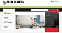 Desktop Screenshot of bikbikes.be